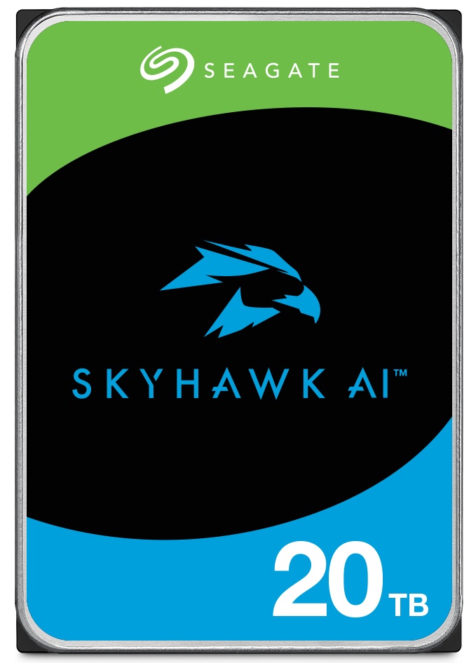 Жесткий диск Seagate 3.5" 20TB SkyHawk AI Surveillance ST20000VE003 SATA 6Gb/s, 7200rpm, 512MB, MTBF