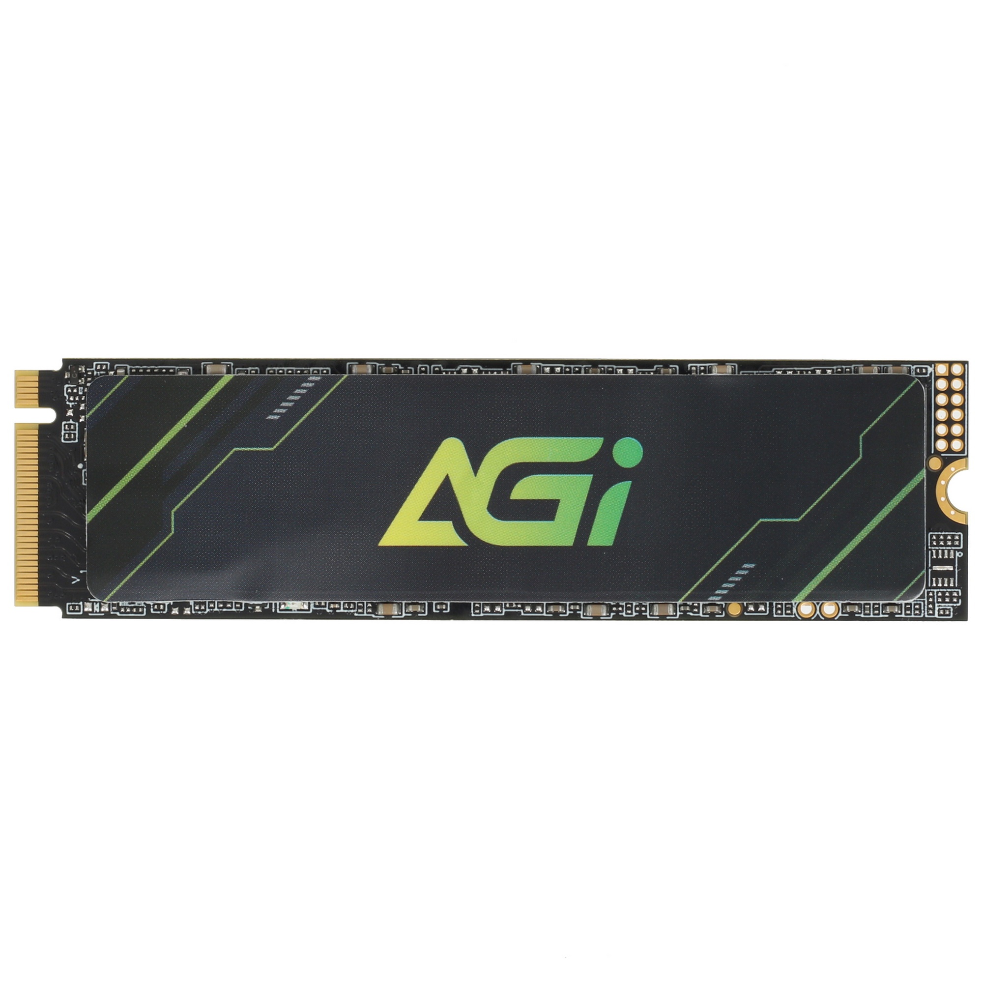 Накопитель SSD AGI AI818, 512Gb, PCIe 4.0 x4, M.2 2280, NVMe, R/W 5055/2765