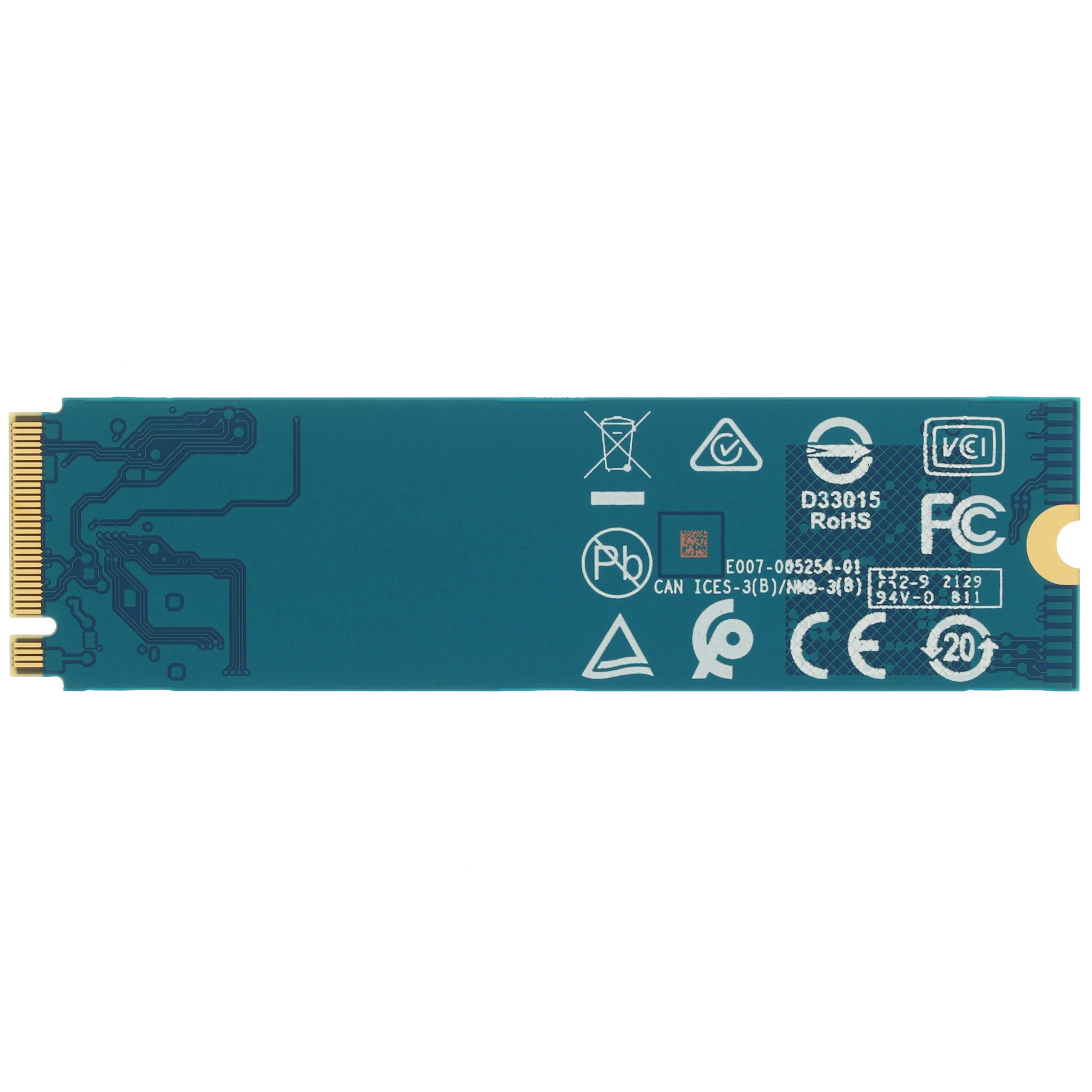 Накопитель SSD WD Blue SN570 WDS250G3B0C, 250Gb, PCIe 3.0 x4, M.2 2280, NVMe, R/W 3300/1200