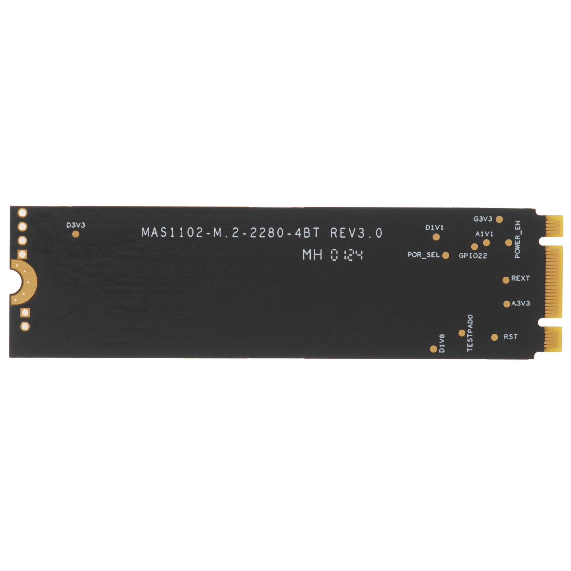 Накопитель SSD KingSpec NT-256, 256Gb, SATA, M.2 2280, R/W 550/450
