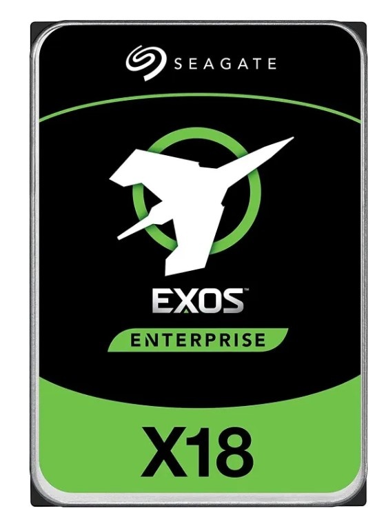 Жесткий диск Seagate 12TB Exos X18 (ST12000NM000J-FR) {SATA 6Gb/s, 7200 rpm, 256mb buffer, 3.5"} REC