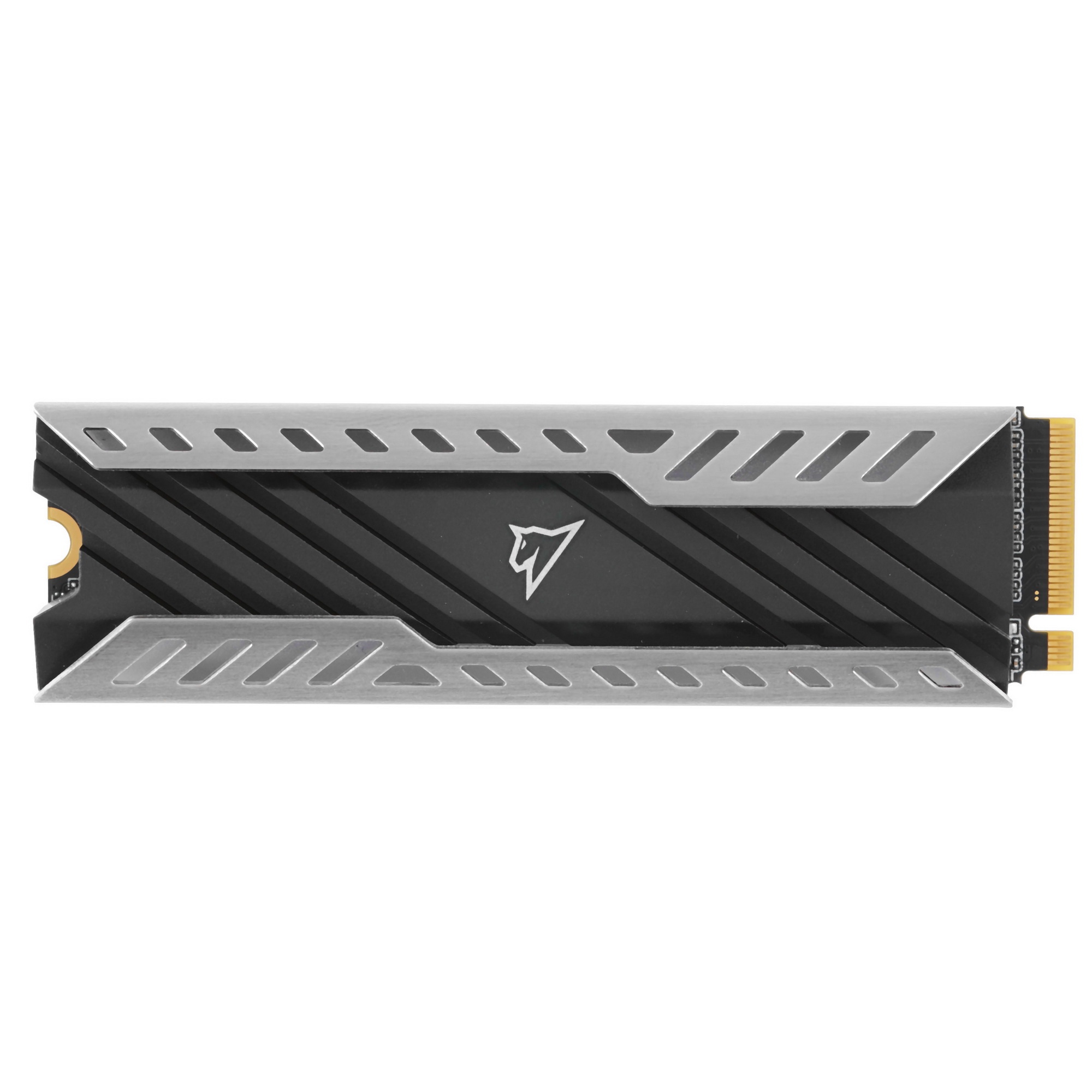 Накопитель SSD Netac NV3000 RGB, 500GB, PCIe 3.0 x4, M.2 2280, NVMe, R/W 3400/2000, с радиатором