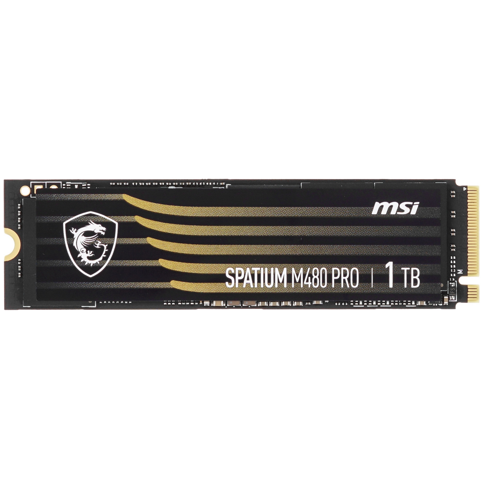 Накопитель SSD MSI SPATIUM M480 PRO, 1000GB, M.2 2280, PCIe 4.0 x4, NVMe, R/W 7400/6000