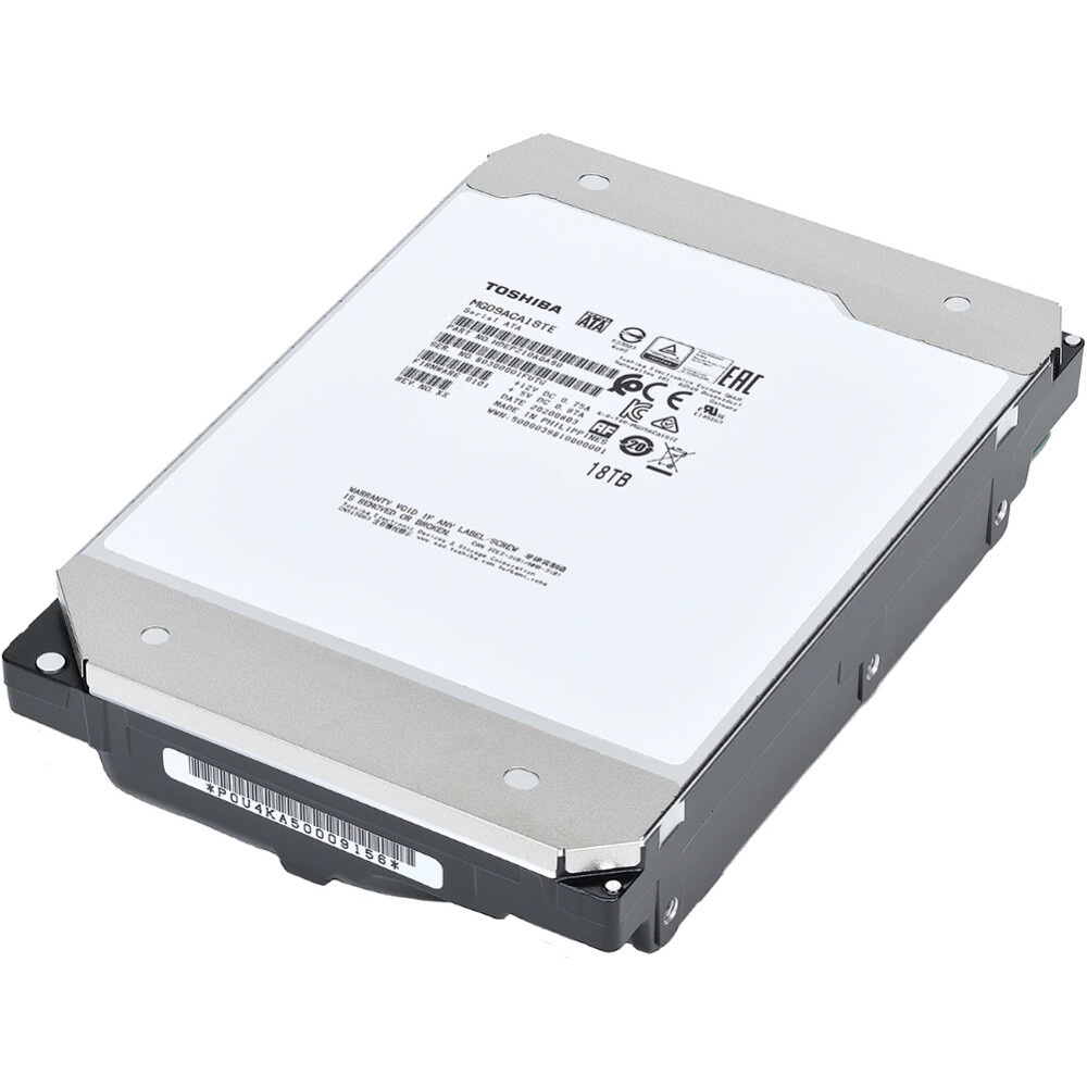 Жесткий диск HDD Toshiba N300 NAS PRO SATA3 3.5" 18TB 7200 512Mb 6Gb/s 1 year warranty (replacement