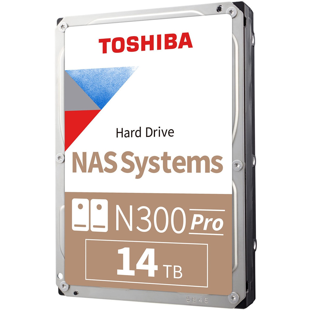 Жесткий диск HDD Toshiba N300 NAS PRO SATA3 3.5" 14TB 7200 512Mb 6Gb/s 1 year warranty (replacement