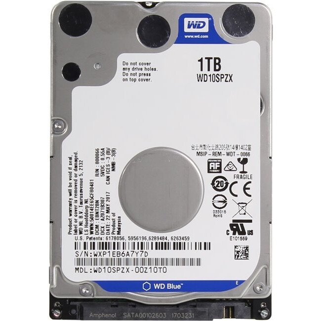 Жесткий диск Toshiba SATA-II 1Tb MQ01ABD100 (5400rpm) 8Mb 2.5"