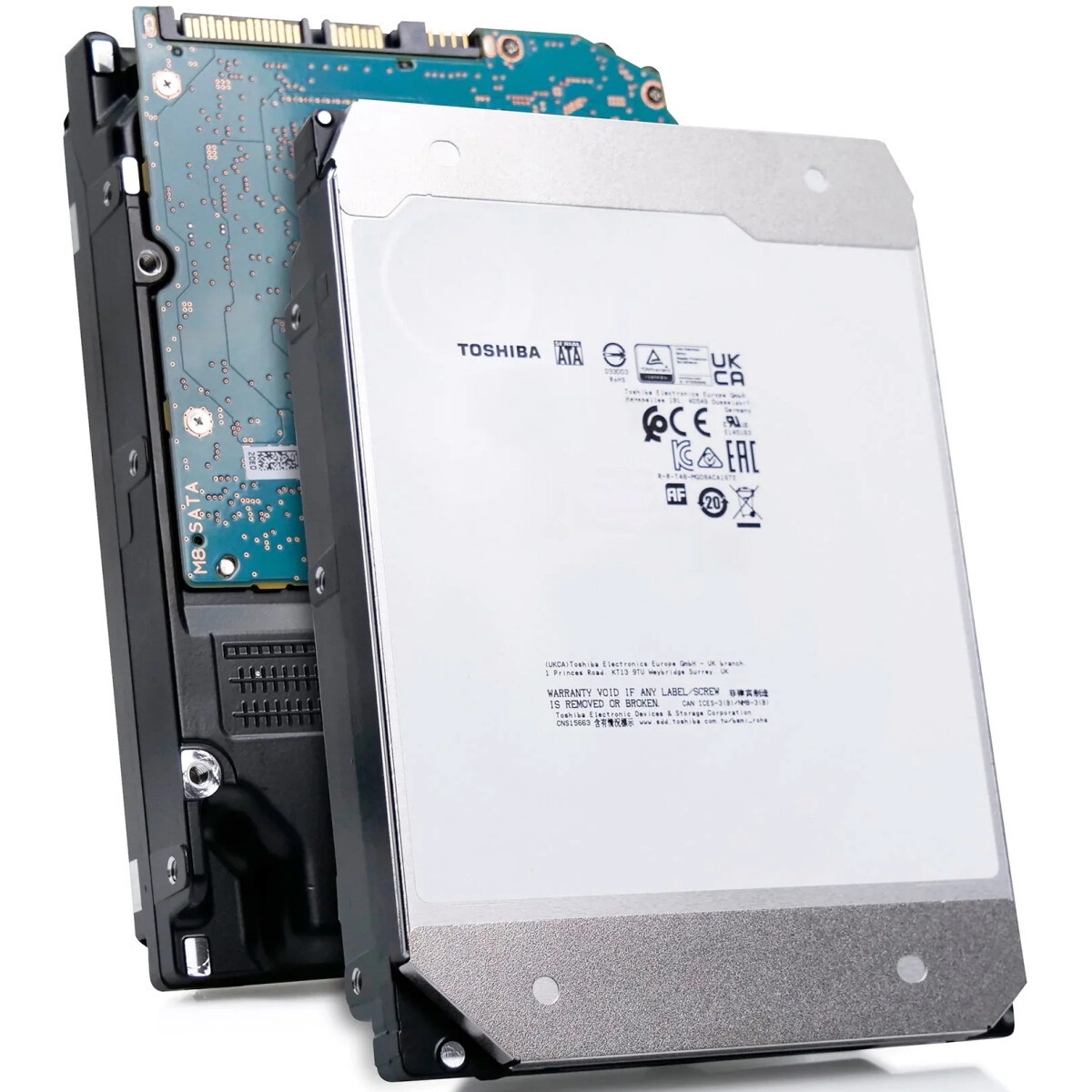 Жесткий диск Toshiba SATA 20TB 3.5" 6.0 Gbit/s 7200 rpm 512Mb  OFFICIAL RECERTIFIED 1 year warranty