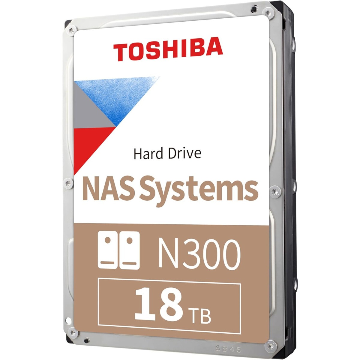 Жесткий диск HDD Toshiba N300  NAS SATA3 3.5" 18TB 7200 512Mb 6Gb/s 1 year warranty (replacement ST1