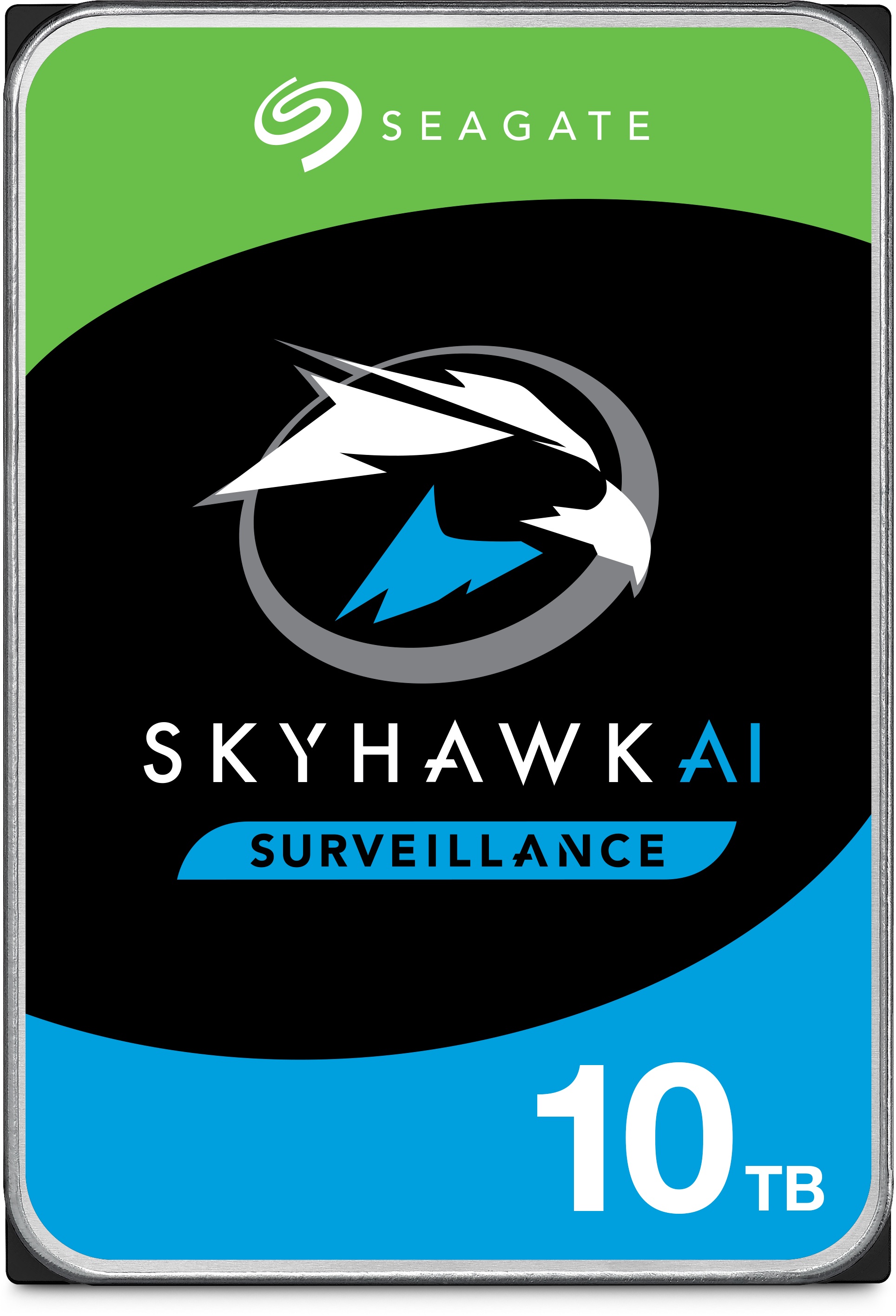 Жесткий диск HDD 10TB Seagate SkyHawk ST10000VE0008 3.5" SATA 6Gb/s 256Mb 7200rpm для систем видеона