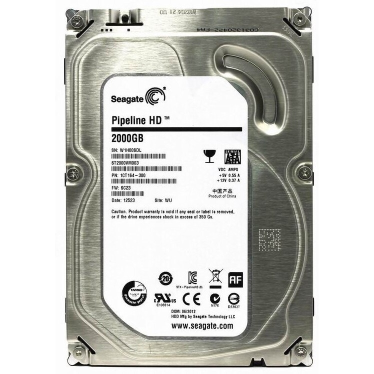 Жесткий диск WD Original SATA-III 2Tb WD2005FBYZ Gold (7200rpm) 128Mb 3.5"