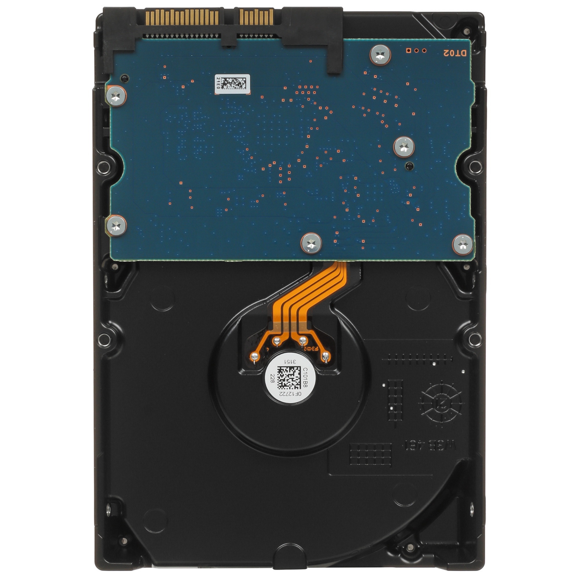 Жесткий диск Toshiba Desktop HDD 3.5" SATA 4Tb, 5400rpm, 128MB buffer, 512e, SMR, DT02ABA400, 1 year