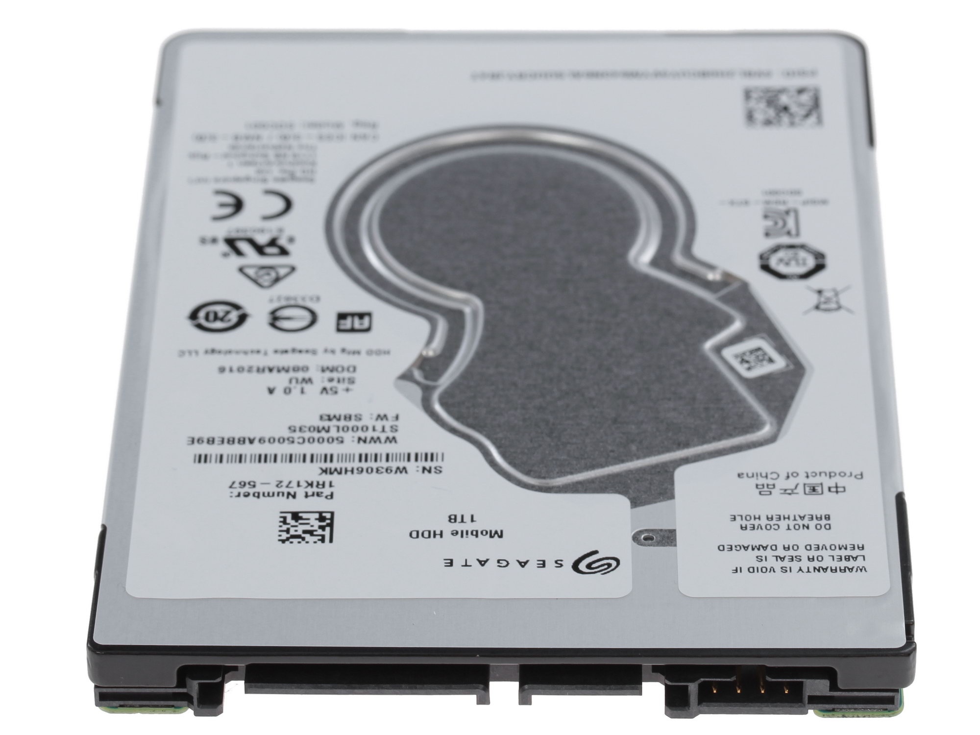 Жесткий диск Seagate Original SATA-III 1Tb ST1000LM035 (5400rpm) 128Mb 2.5"