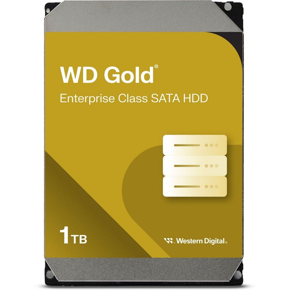 Жесткий диск Western Digital SATA 1TB 7200RPM 6GB/S 128MB GOLD WD1005FBYZ WDC 3.5