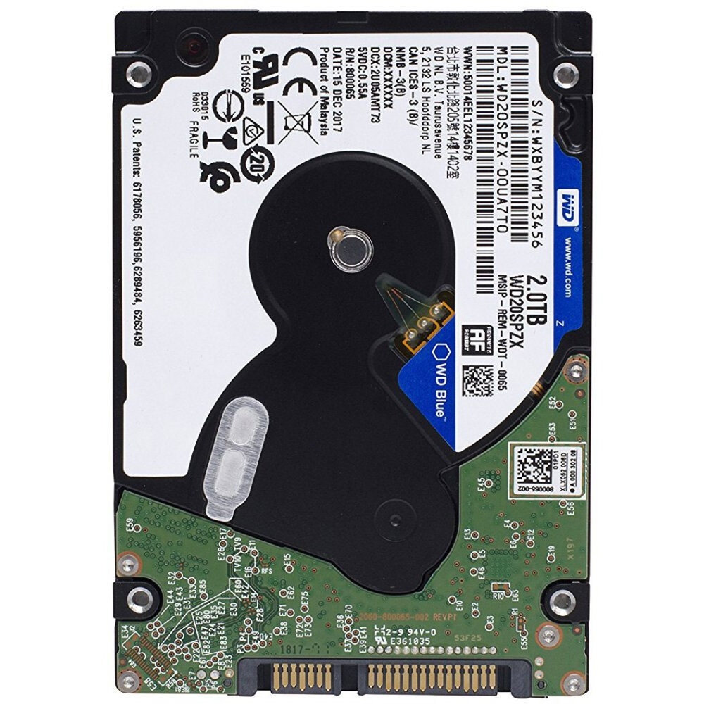 Жесткий диск Toshiba 2ТБ 5400RPM HDWL120UZSVA/HDKGB84ZKA01T L200 Mobile  2,5" 128MB SATA-III