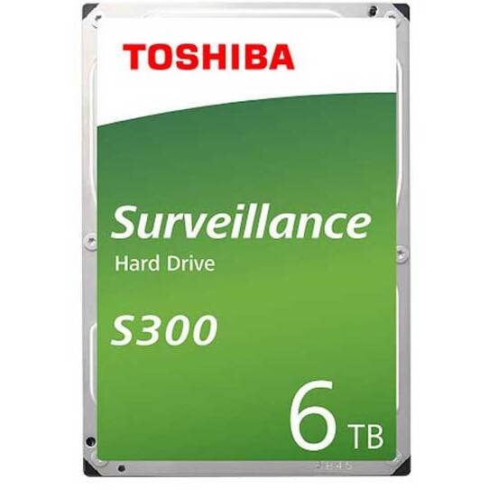 Жесткий диск Toshiba N300 HDWG760EZSTA 6Tb 3.5", SATA3, 6Gb/s, 7200 RPM, 512Mb