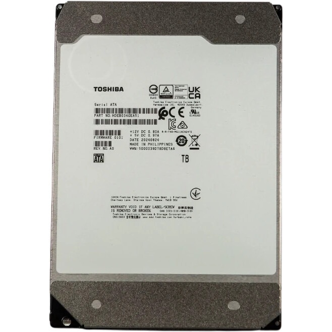 Жесткий диск серверный Toshiba MG11ACA22TE 3.5" 22TB MG11 Series SATA