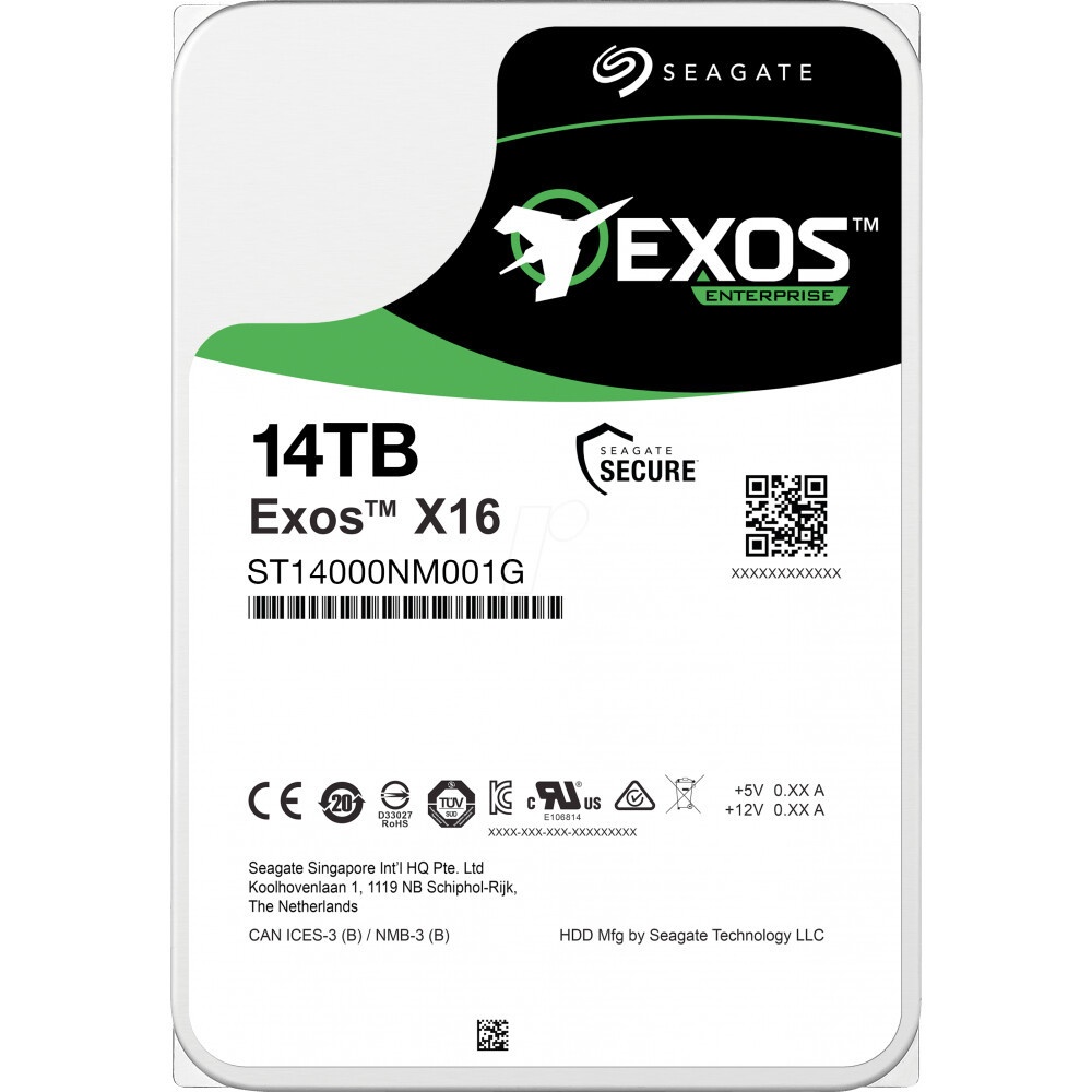 Жесткий диск 14 TB Toshiba MG09ACA14TE, MG09 Series 3,5", SAS Server 7200 12Gbit/s 512Mb