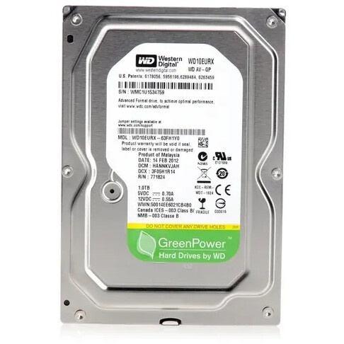 Жесткий диск Seagate Original SATA-III 1Tb ST1000VM002 (5900rpm) 64Mb 3.5" Pipeline