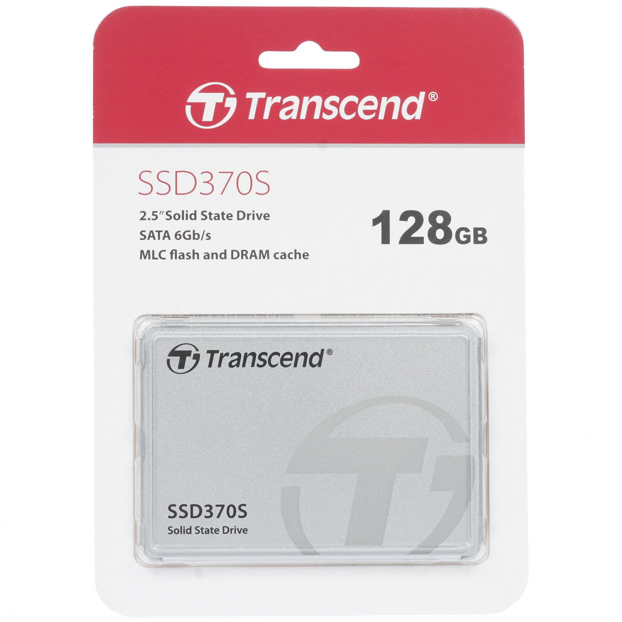 Накопитель SSD Transcend 128GB 370 Series TS128GSSD370S SATA3.0