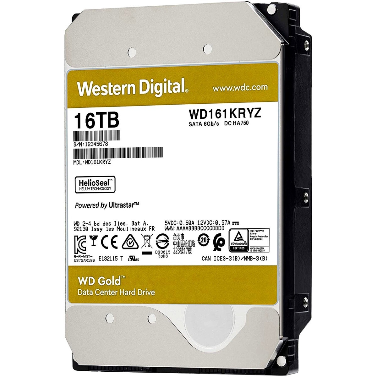Жесткий диск SATA 16TB 7200RPM 6GB/S 512MB HAT5310-16T SYNOLOGY