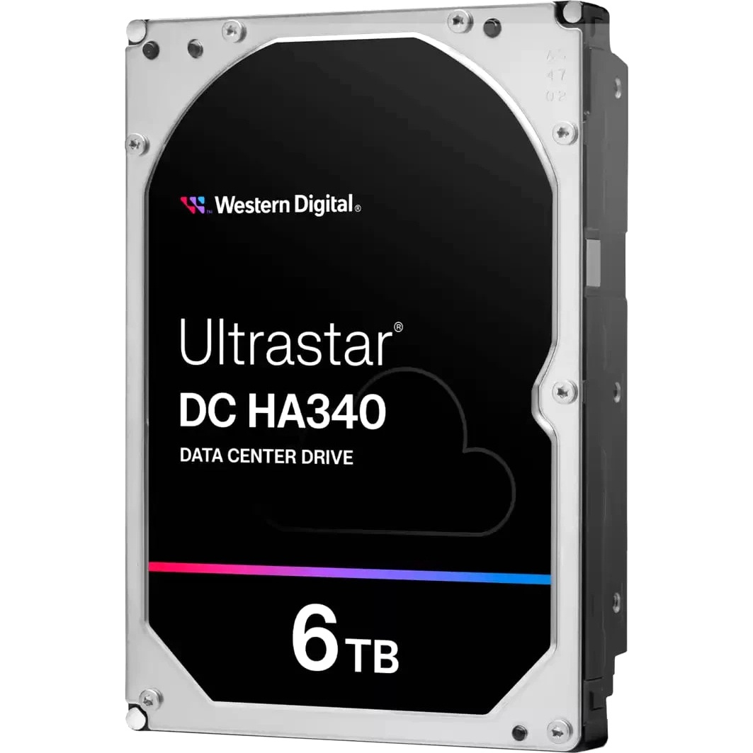 Серверный HDD WD Ultrastar DC HA340 6TB  (SATA 3.5"/7200/256Mb/6Gbs)
