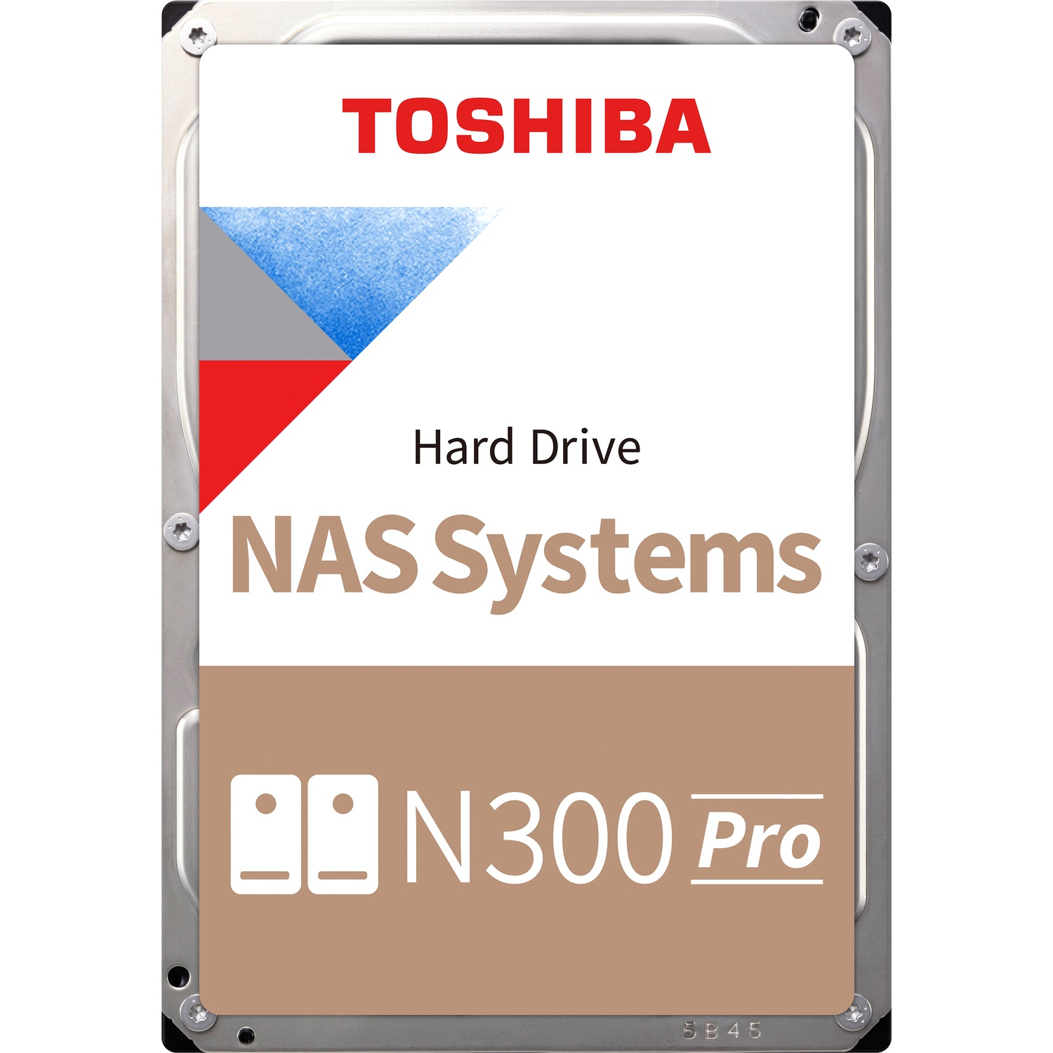 Жесткий диск HDD Toshiba N300 PRO NAS SATA3 3.5" 16TB 7200 1024Mb 6Gb/s 1 year warranty (replacement