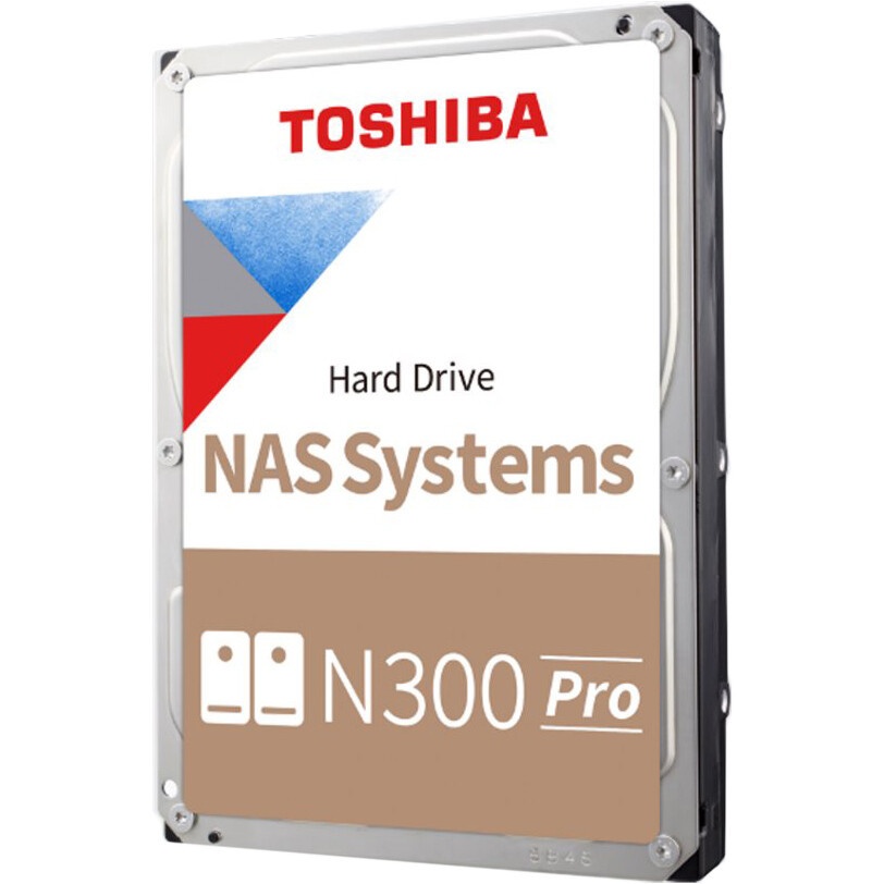 Жесткий диск/ HDD Toshiba N300 NAS PRO  SATA3 3.5" 10TB 7200 512Mb 6Gb/s 1 year warranty