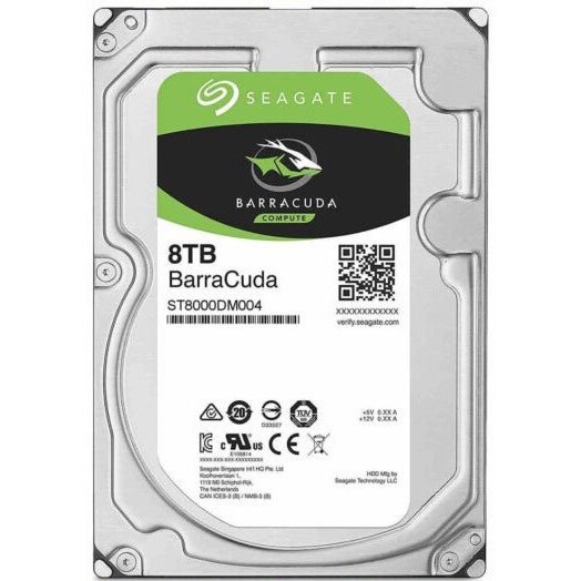 Жесткий диск/ HDD Toshiba N300 NAS SATA3 3.5" 8TB 7200 512Mb 6Gb/s 1 year warranty