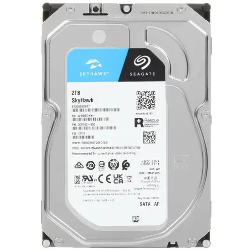 Жесткий диск Toshiba SATA-III 2TB DT02ABA200 Desktop (5400rpm) 128Mb 3.5"