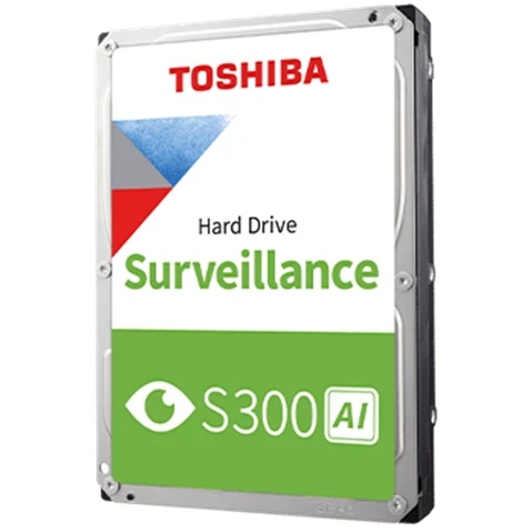 Жесткий диск SATA 16TB S300 AI Video Surveillance 7200RPM 6GB/S 1024MB MG11ACA16TE-V TOSHIBA