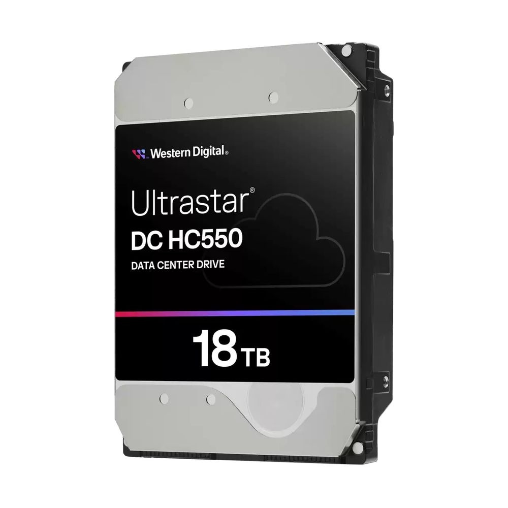 Жесткий диск серверный 3.5" 18TB WD Ultrastar DC HC550 (WUH721818ALE6L4) SATA 6Gb/s, 7200rpm, 512MB,