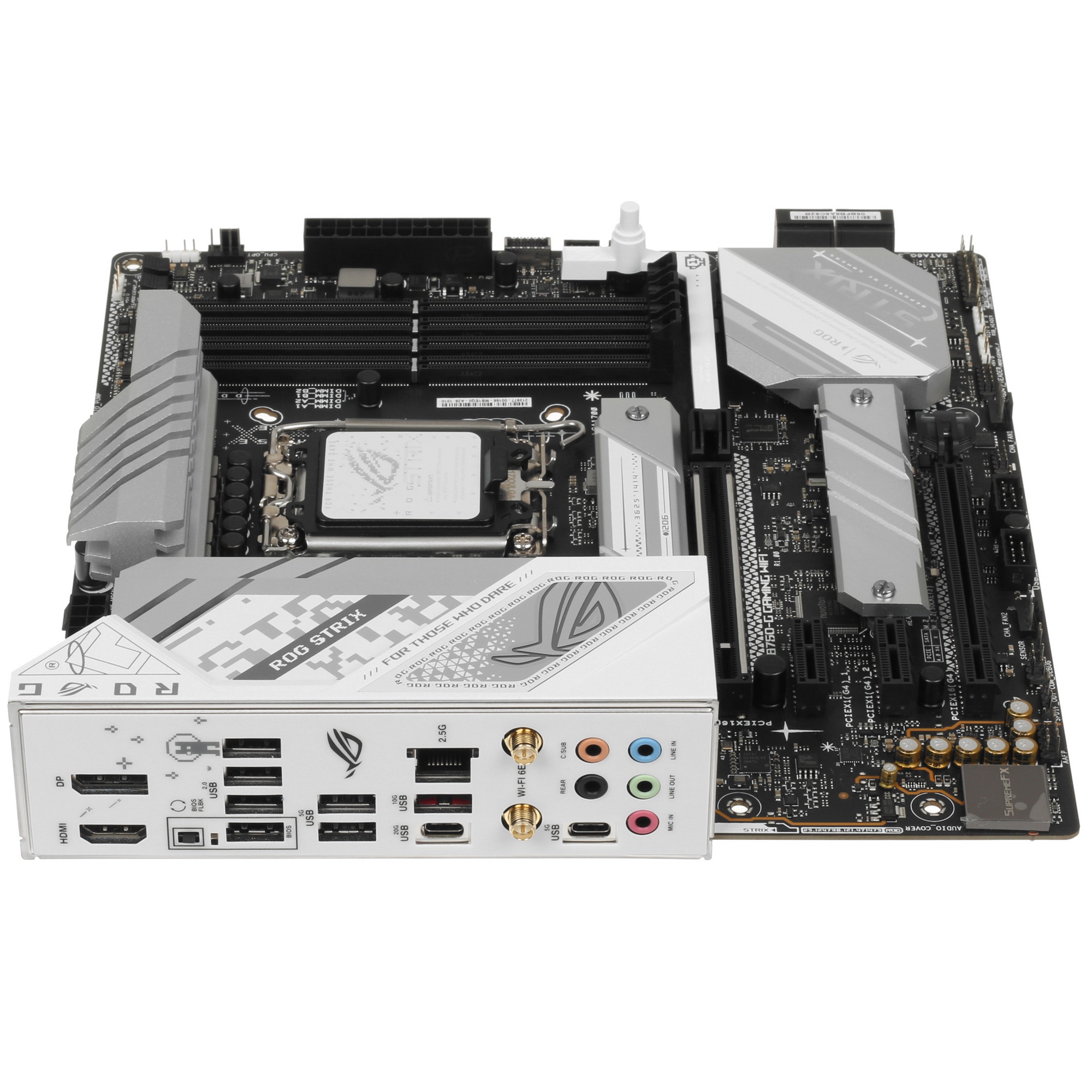 Материнская плата ASUS ROG STRIX B760-G GAMING WIFI, LGA 1700, Intel B760, 4xDDR5, 4xSATA, 2xM.2, 1x