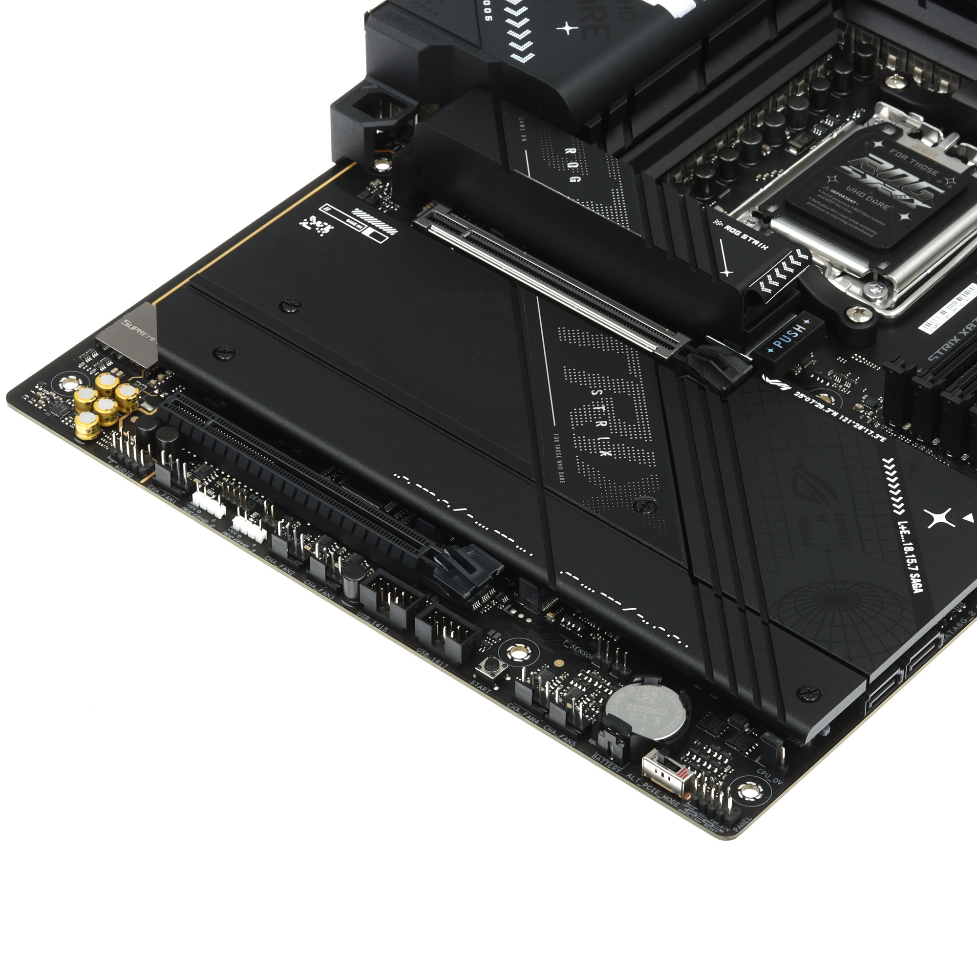 Материнская плата ASUS ROG STRIX X870-F GAMING WIFI, AM5, AMD X870, 4xDDR5, 2xSATA, 4xM.2, 1xPCI-E 5