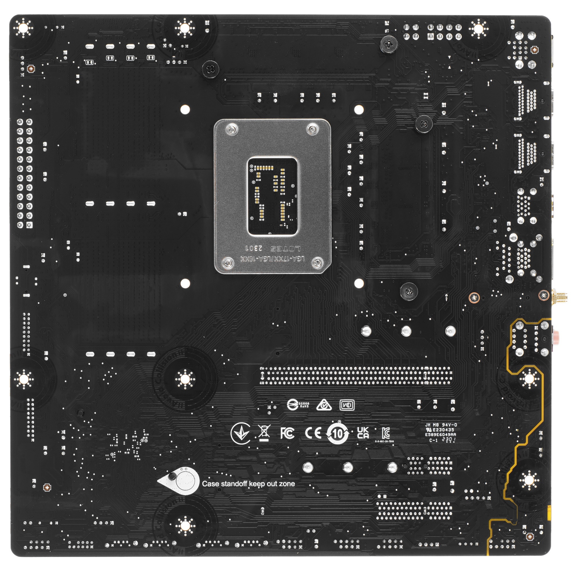 Материнская плата MSI PRO B760M-A WIFI, LGA 1700, Intel B760, 4xDDR5, 4xSATA, 2xM.2, 1xPCI-E 4.0 x16