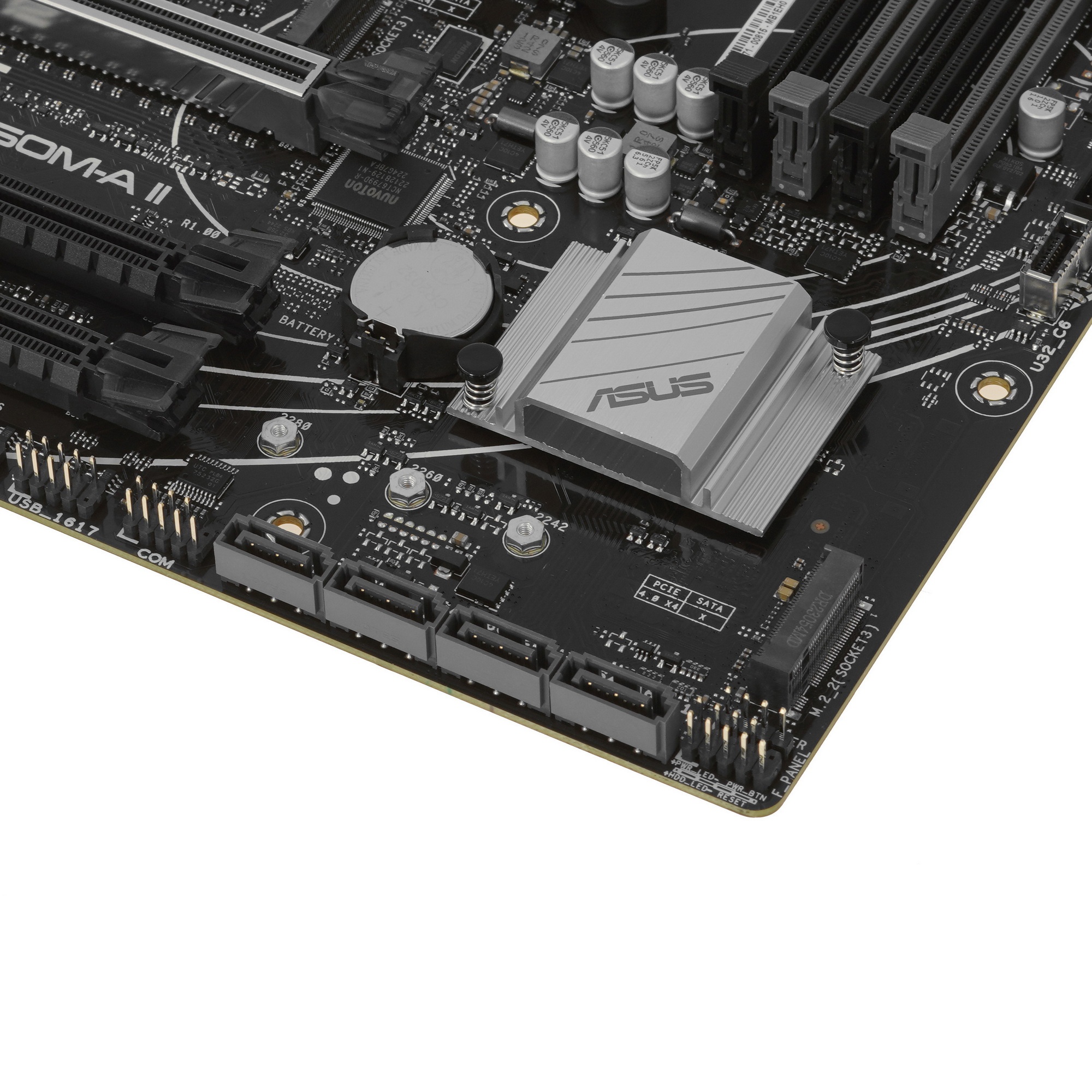 Материнская плата ASUS PRIME B650M-A II-CSM, AM5, AMD B650, 4xDDR5, 4xSATA, 2xM.2, 1xPCI-E 4.0 x16,