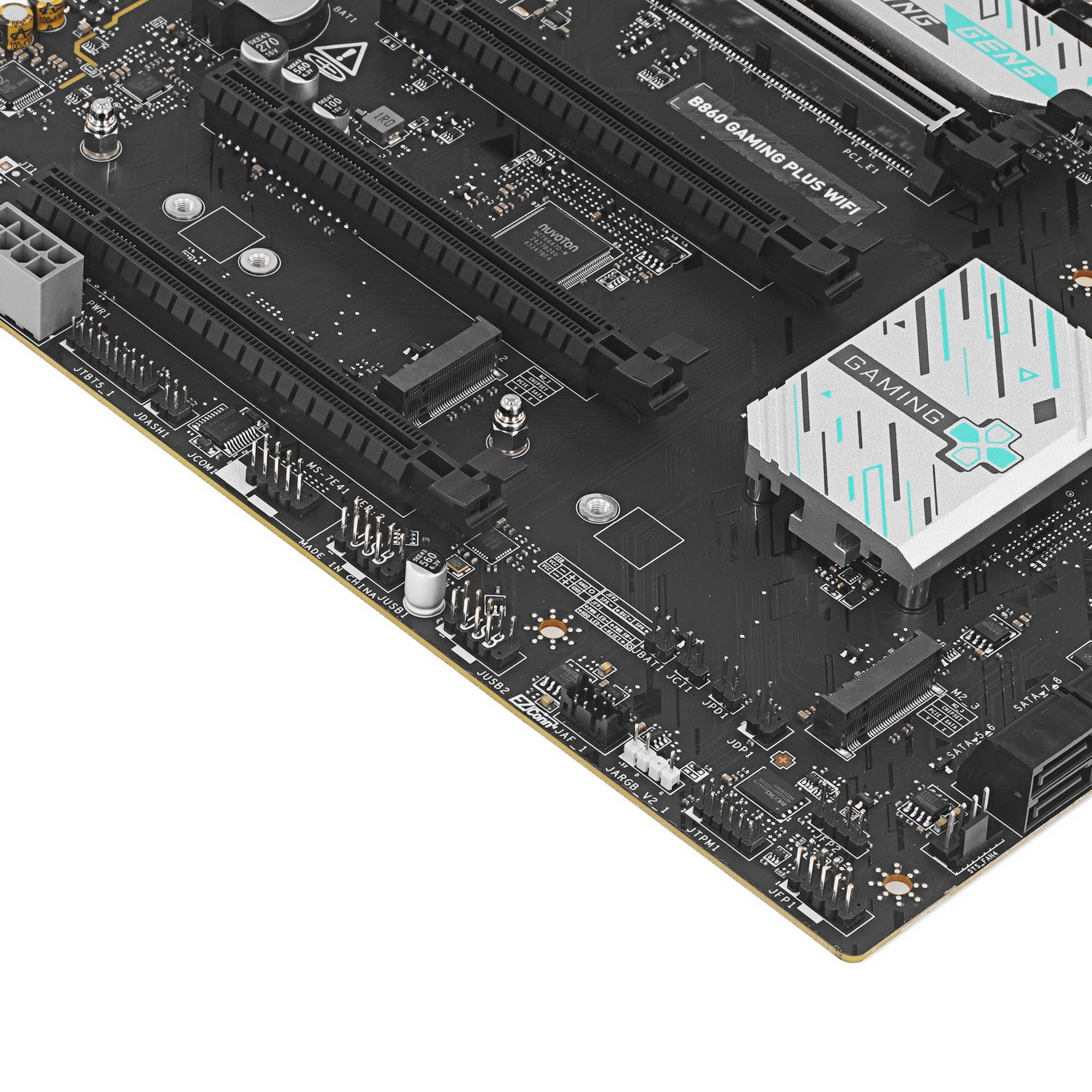 Материнская плата MSI B860 GAMING PLUS WIFI, LGA 1851, Intel B860, 4xDDR5, 4xSATA, 3xM.2, 1xPCIe 4.0
