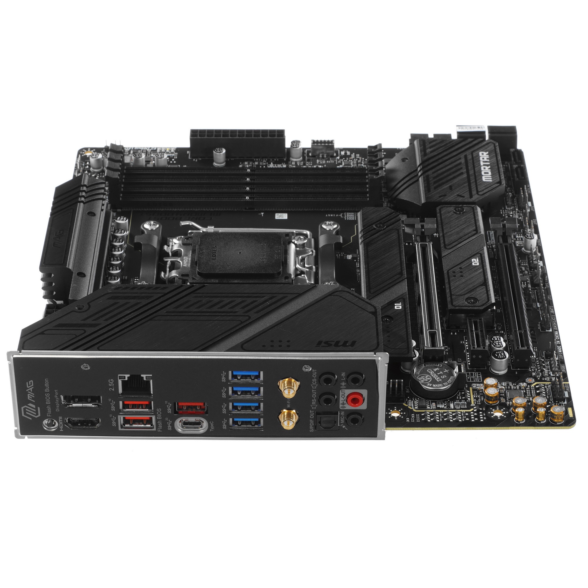 Материнская плата MSI MAG B650M MORTAR WIFI, AM5, AMD B650, 4xDDR5, 6xSATA, 2xM.2, 1xPCI-E 4.0 x16,