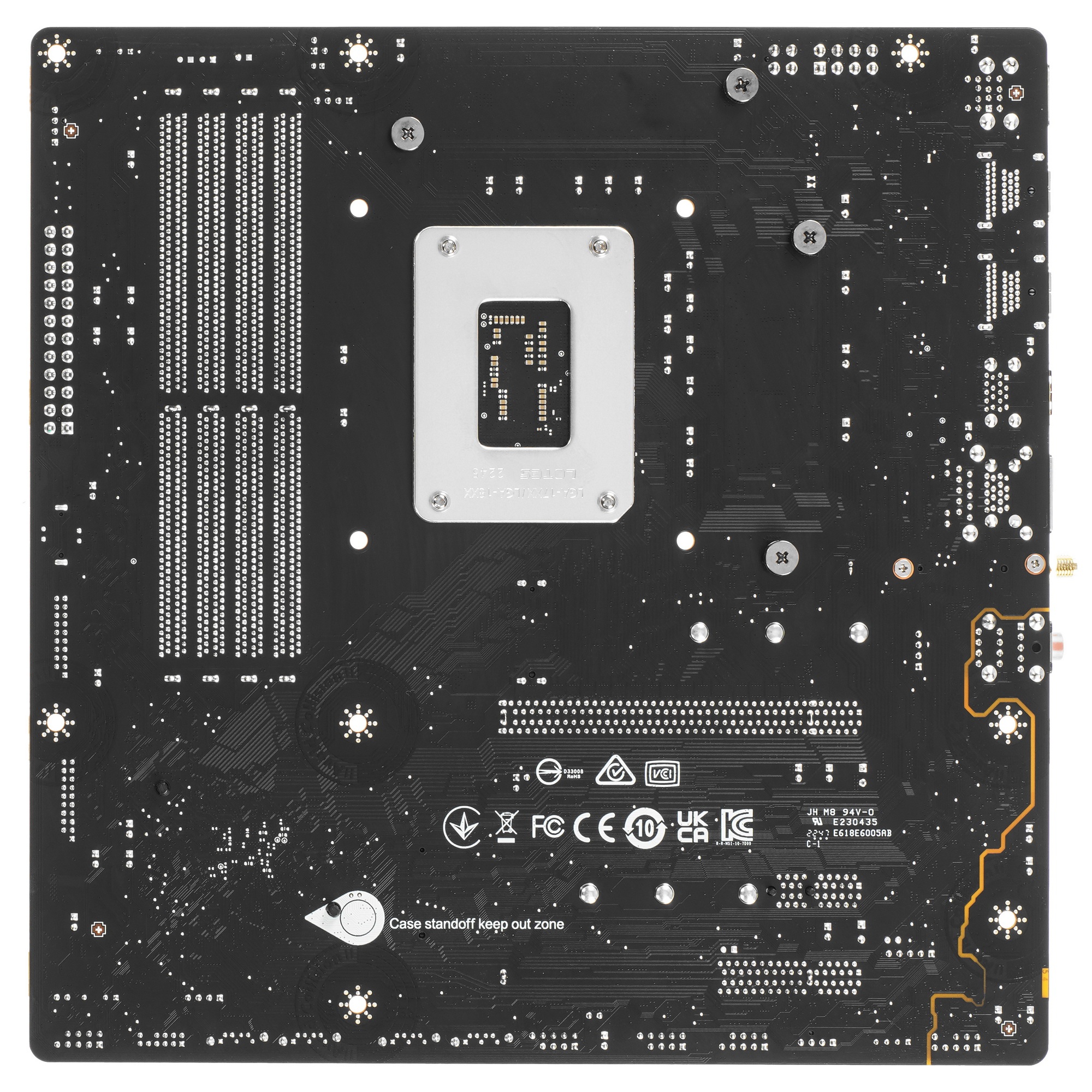 Материнская плата MSI PRO B760M-A, LGA 1700, Intel B760, 4xDDR4, 4xSATA, 2xM.2, 1xPCI-E 4.0 x16, 1xP