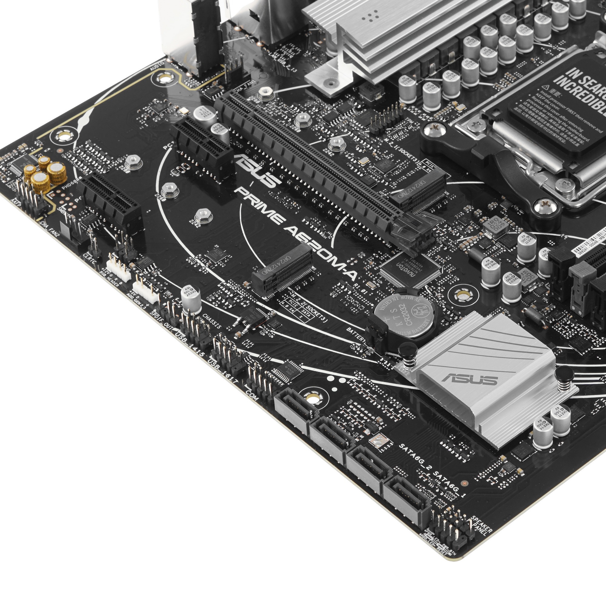 Материнская плата ASUS PRIME A620M-A-CSM, AM5, AMD A620, 2xDDR5, 4xSATA, 2xM.2, 1xPCI-E 4.0 x16, 1xH