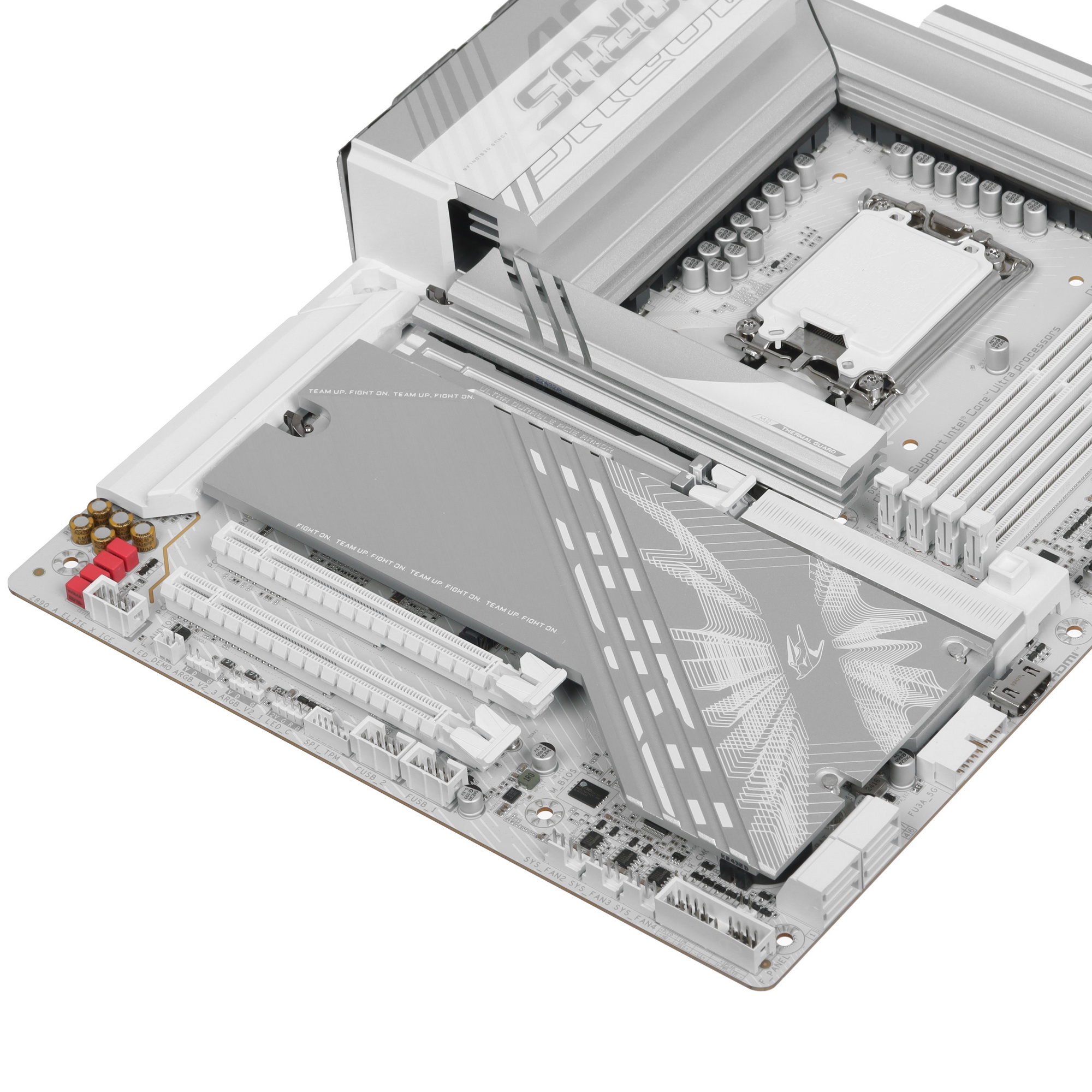 Материнская плата Gigabyte Z890 AORUS ELITE X ICE, LGA 1851, Intel Z890, 4xDDR5, 4xSATA, 5xM.2, 1xPC