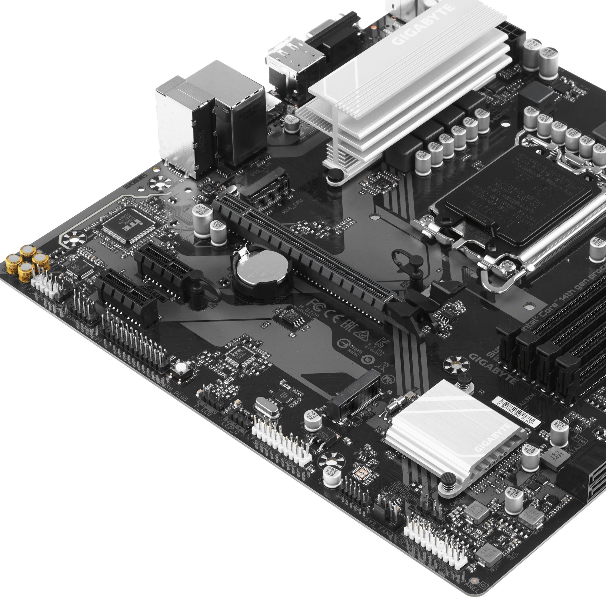 Материнская плата Gigabyte B760M D3HP DDR5, LGA 1700, Intel B760, 4xDDR5, 4xSATA, 2xM.2, 1xPCIe 4.0