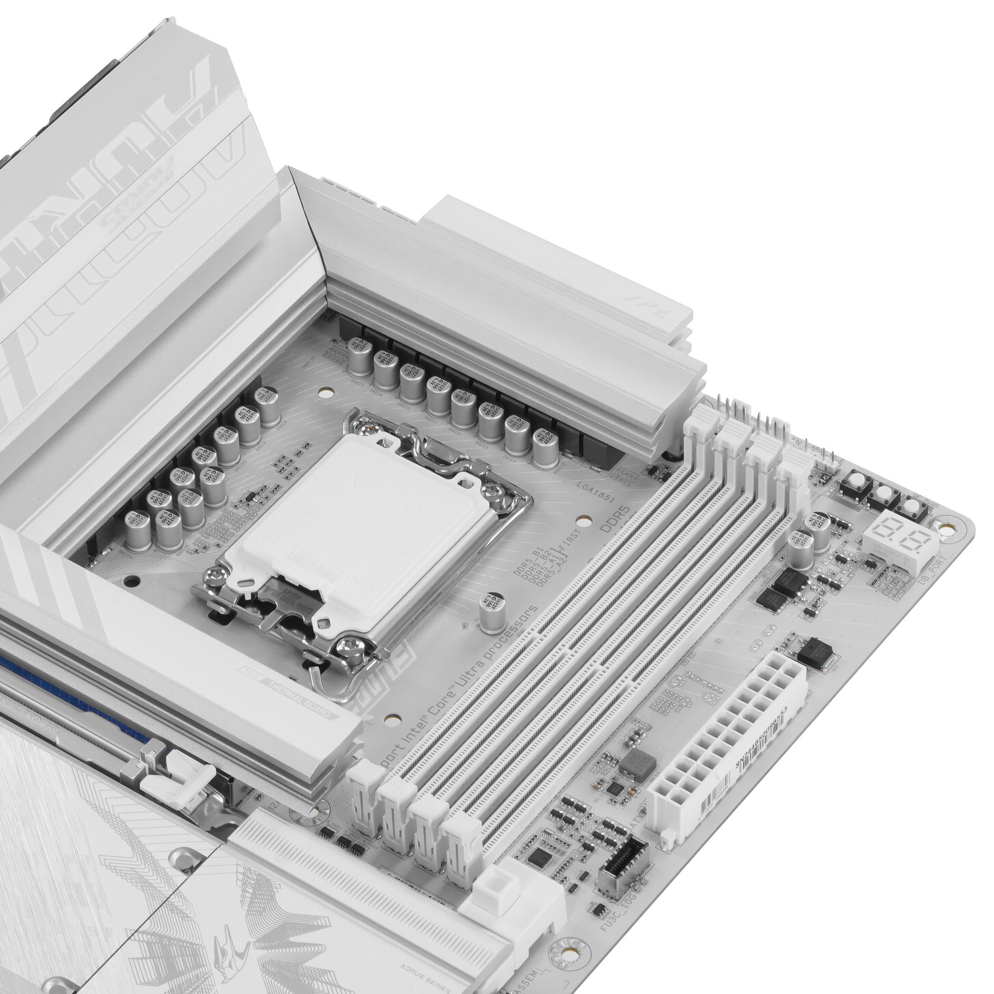 Материнская плата Gigabyte B860 AORUS ELITE WIFI7 ICE, LGA 1851, Intel B860, 4xDDR5, 4xSATA, 3xM.2,