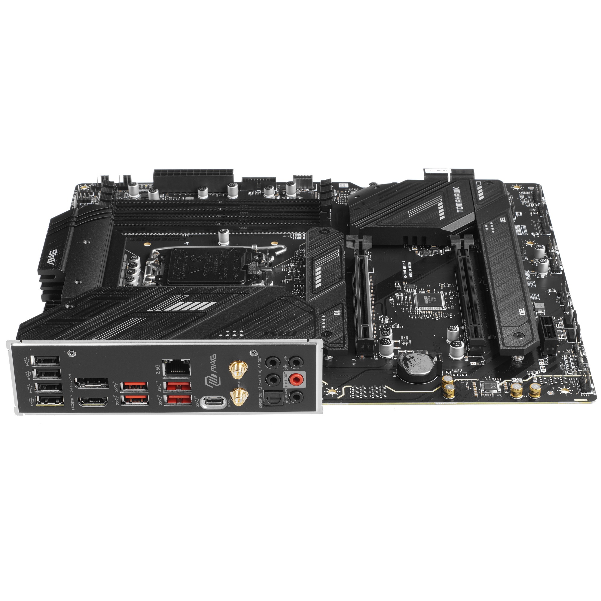 Материнская плата MSI MAG B760 TOMAHAWK WIFI, LGA 1700, Intel B760, 4xDDR5, 4xSATA, 3xM.2, 1xPCI-E 3