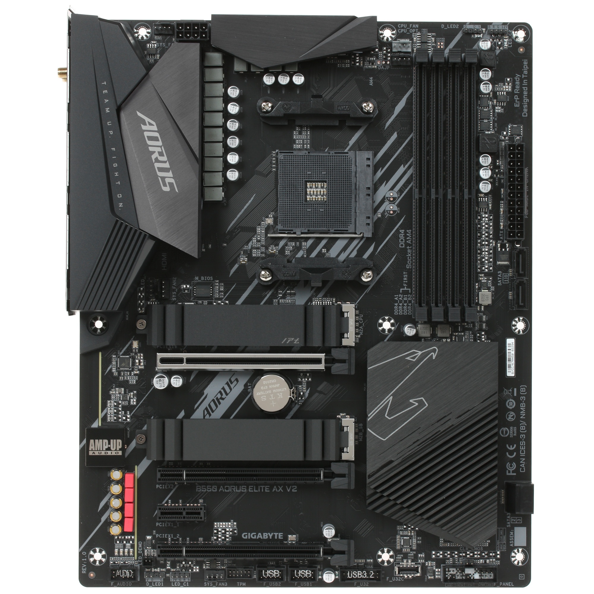Материнская плата Gigabyte B550 AORUS ELITE AX V2, RTL