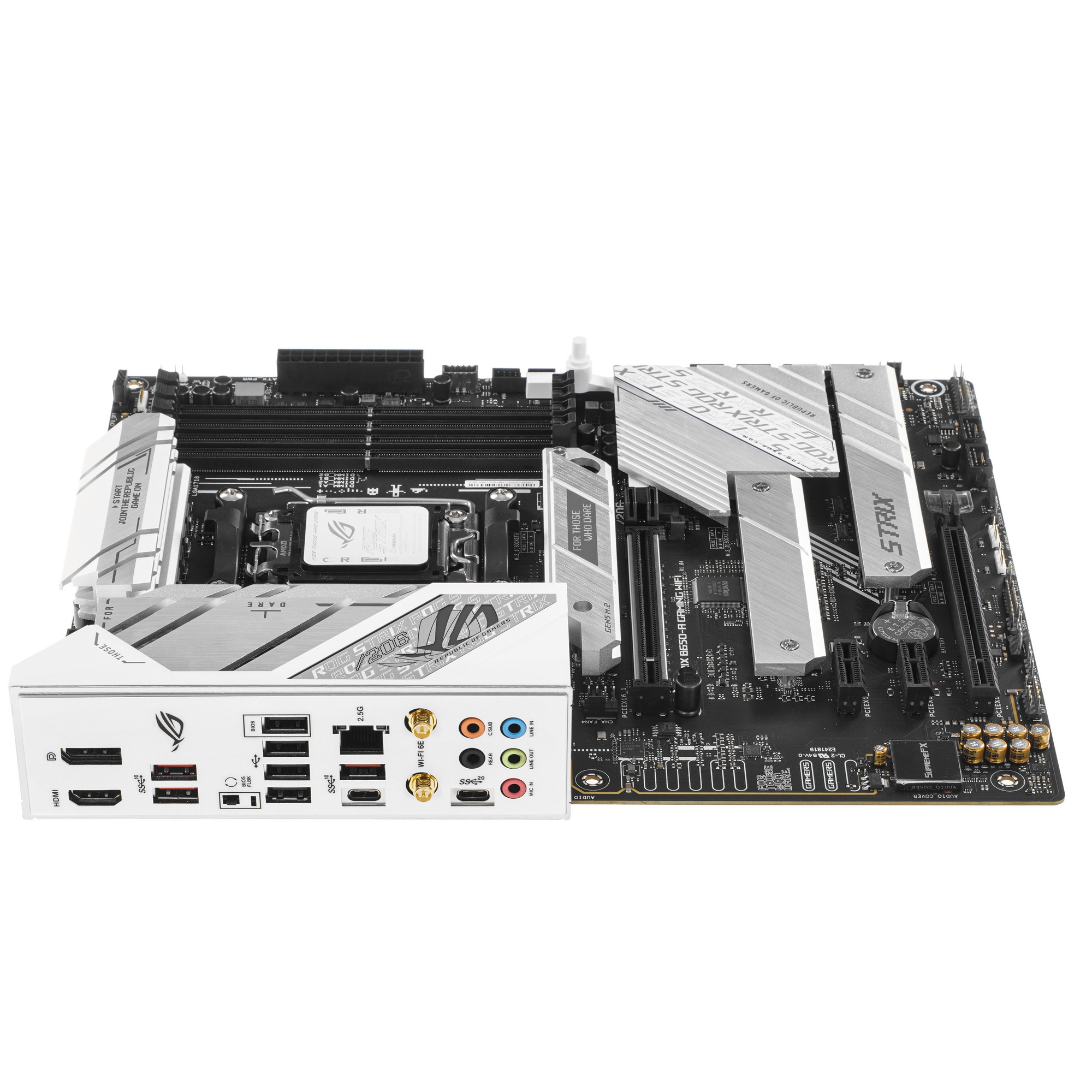 Материнская плата ASUS ROG STRIX B650-A GAMING WIFI, AM5, AMD B650, 4xDDR5, 4xSATA, 3xM.2, 1xPCIe 4.