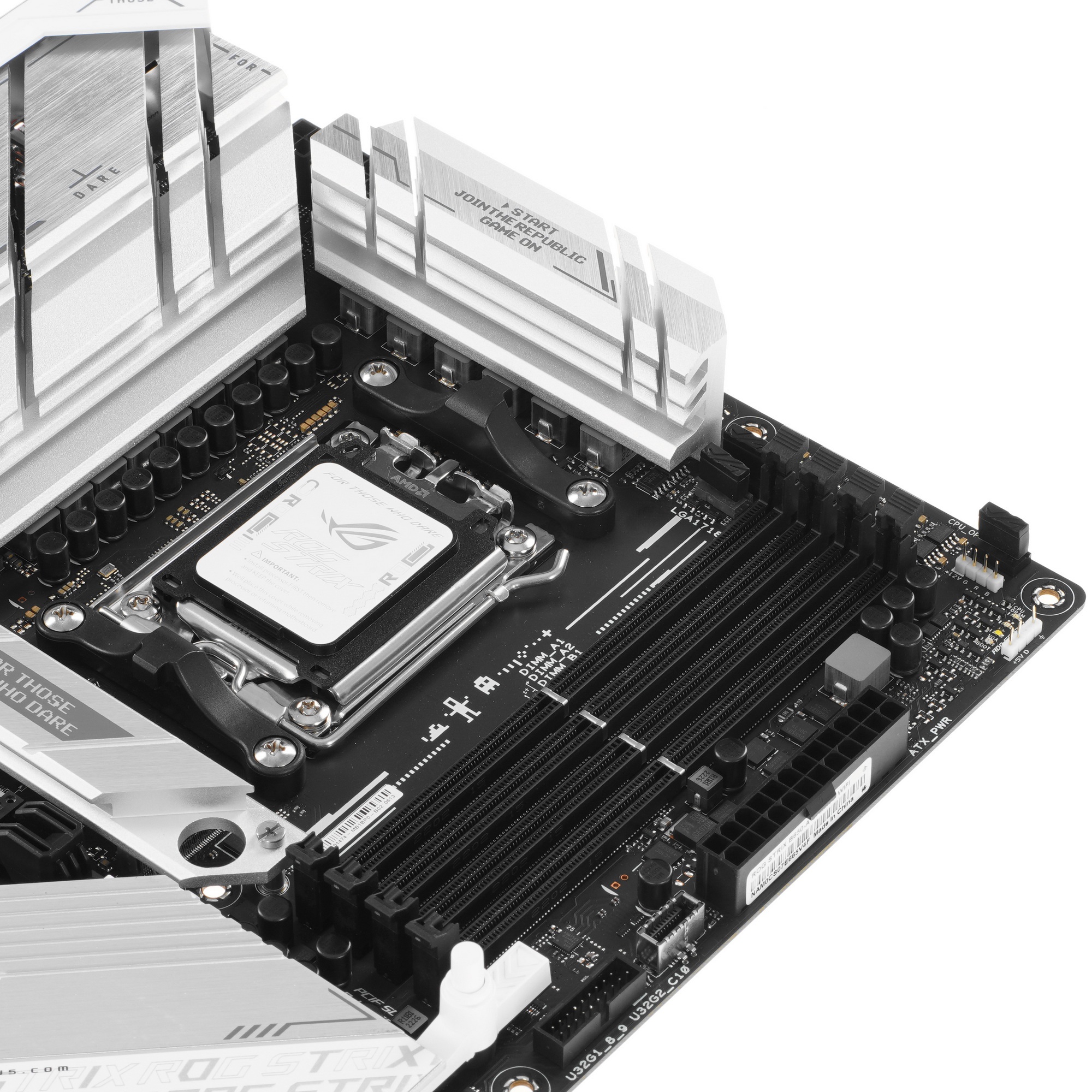 Материнская плата ASUS ROG STRIX B650-A GAMING WIFI, AM5, AMD B650, 4xDDR5, 4xSATA, 3xM.2, 1xPCIe 4.