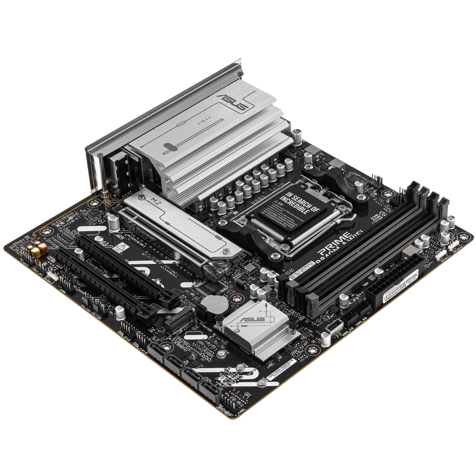 Материнская плата ASUS PRIME B840M-A WIFI, AM5, AMD B840, 4xDDR5, 4xSATA III, 3xM.2, 1xPCIe 4.0 x16,