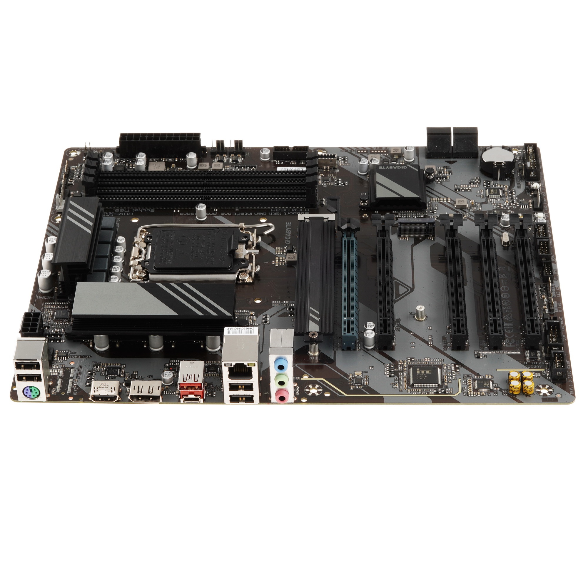 Материнская плата Gigabyte B760 DS3H, LGA 1700, Intel B760, 4xDDR5, 4xSATA, 2xM.2, 1xPCIe 4.0 x16, 4