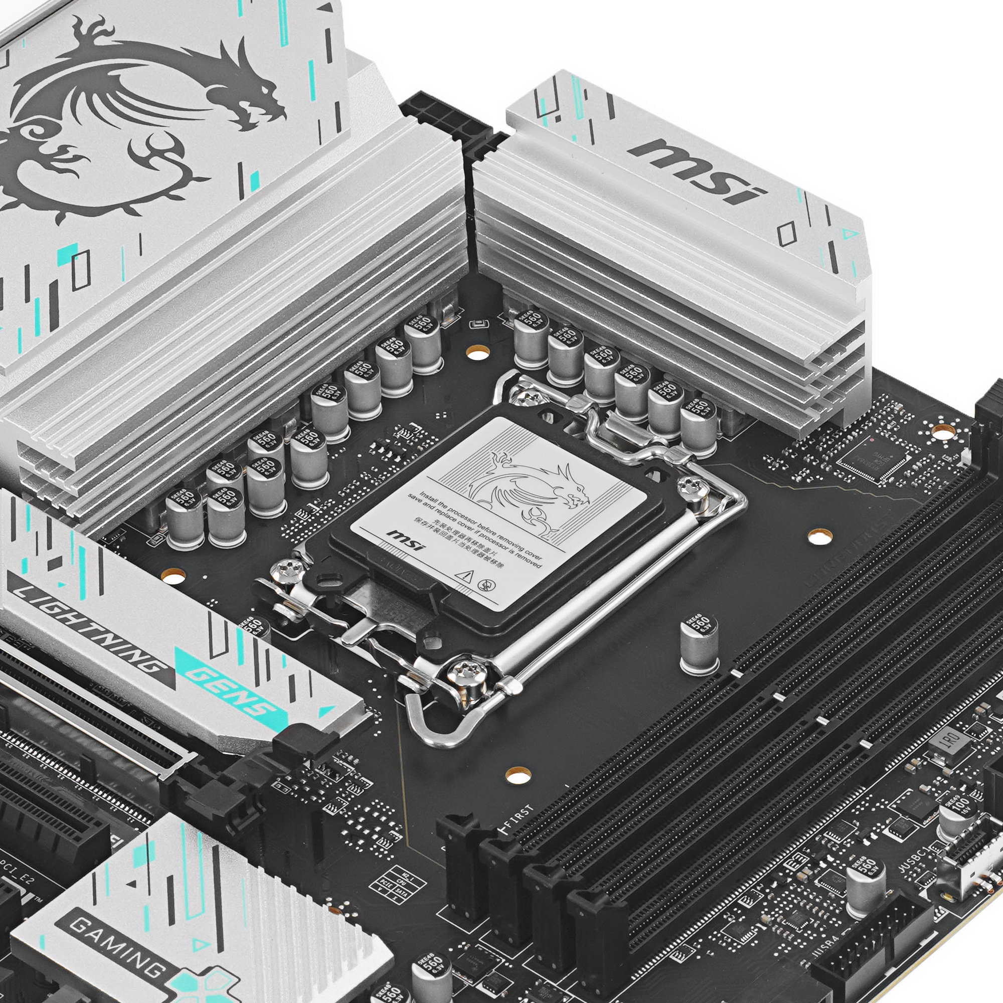 Материнская плата MSI B860M GAMING PLUS WIFI, LGA 1851, Intel B860, 4xDDR5, 4xSATA, 3xM.2, 1xPCIe 4.