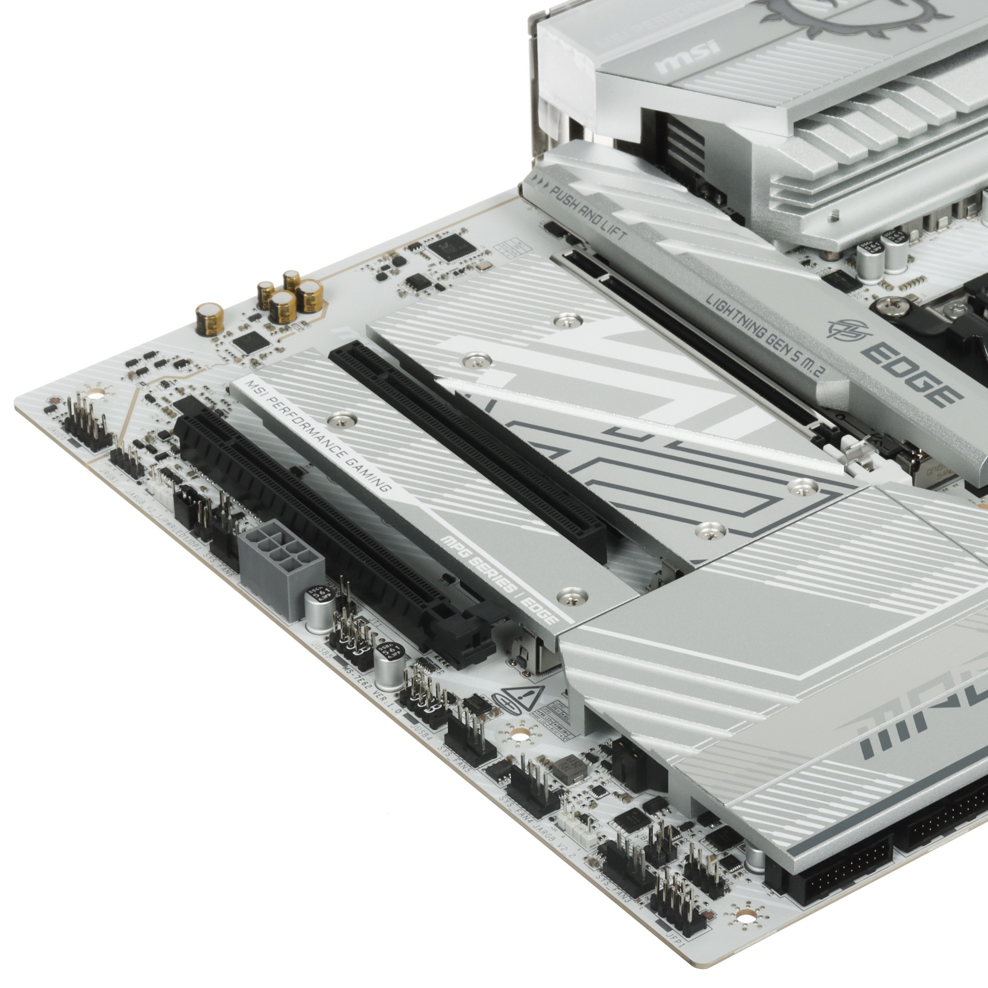 Материнская плата MSI MPG B850 EDGE TI WIFI B850, AM5, 4*DDR5, 3*PCIEx16, 4*M.2, 3*TypeC, 2*USB3.2Ge